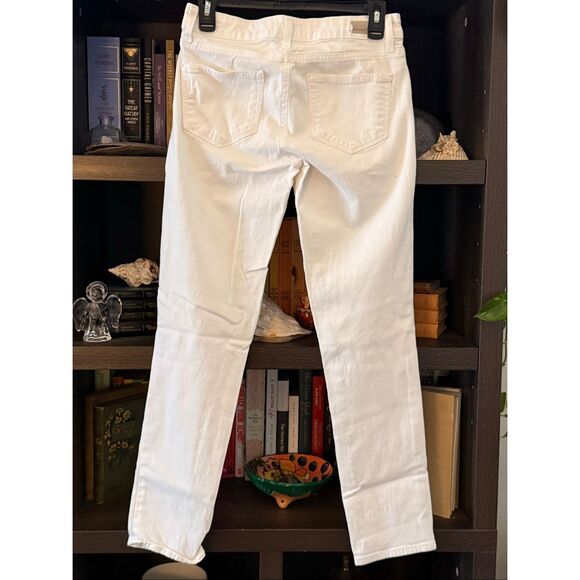 Paige Skyline Ankle Peg Crisp White Skinny Jeans Size 25 - Picture 6 of 9